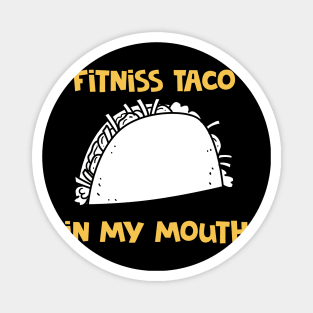 Fitness Taco Magnet